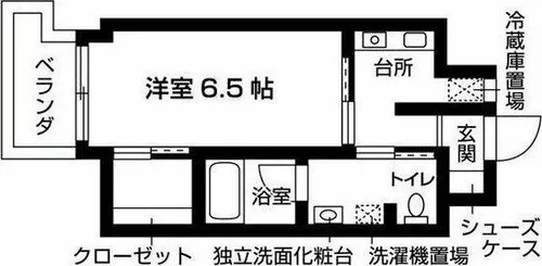 エスト日比野【5階】の間取り