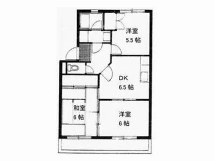 ラフォーレ西沢【202号室】の間取り