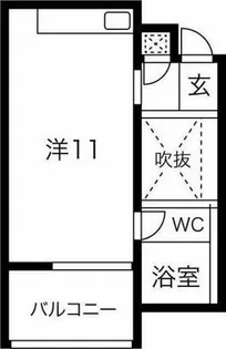 クレイタスパークV【2階】の間取り