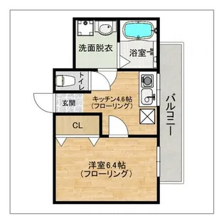 サニーコート【2階】の間取り