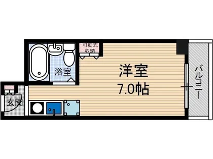 ハイツ茨木【404号室】の間取り