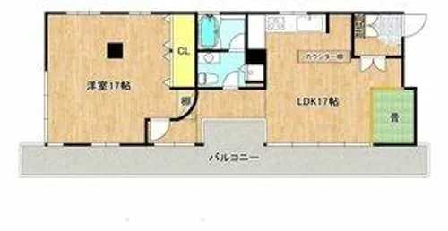 シーサイドヴィラ五番館【10階】の間取り