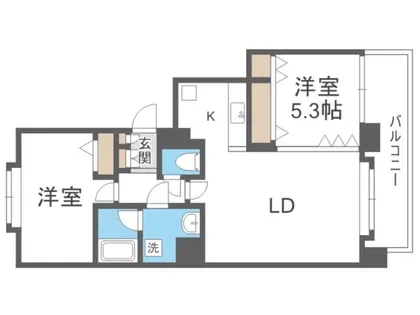 サエラ115【8階】の間取り