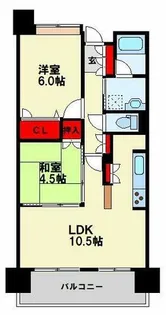 アプローズ陣原駅【2階】の間取り