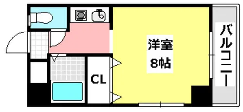 GⅠ-Z【204号室】の間取り
