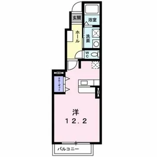ひかり西浦【1階】の間取り