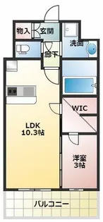 リヴェント福島野田【13階】の間取り