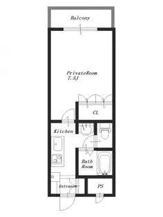 ウィンディヴィレッジ【2階】の間取り
