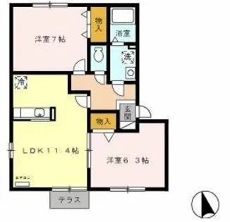 TKハウス【1階】の間取り