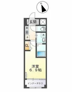 LIDIA【1階】の間取り