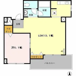 ガーデンハイツオギー【3階】の間取り