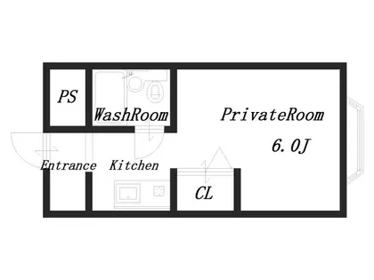 スワン【2階】の間取り