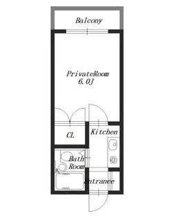 川辺ビル【2階】の間取り