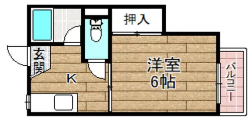 桜ヶ丘テラス【2階】の間取り