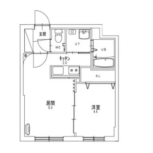 Relate平岸【302号室】の間取り