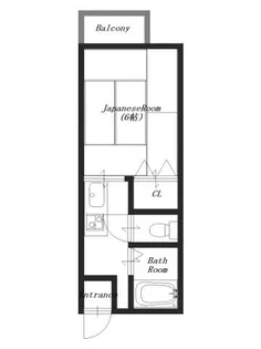 モア・イースト3【1階】の間取り