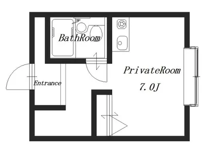リバーサイド廣田1【2階】の間取り