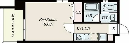 プライマル名古屋吹上(10-11月契約限定)【9階】の間取り