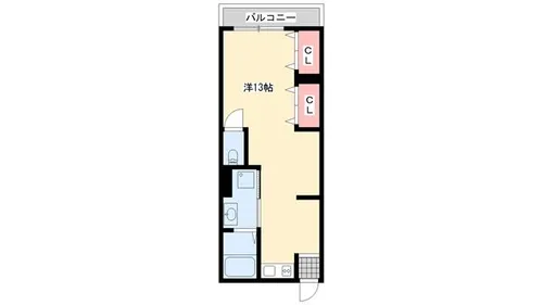 FELICE手柄【3-5号室】の間取り