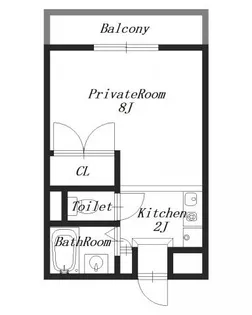 リヴィエール1号館【1階】の間取り