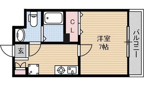 グランビスタ2【303号室】の間取り