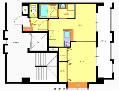ガーデンハイツ石黒【503号室】の間取り