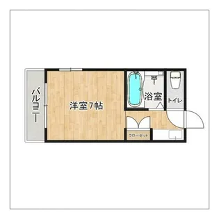 アバンセ松島【406号室】の間取り