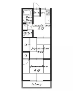 乾ハイツ【1階】の間取り