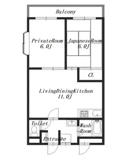 AMTY桜井【3階】の間取り