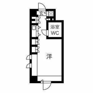 アルファコンフォート大手前【402号室】の間取り