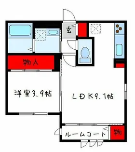 珊瑚【2階】の間取り