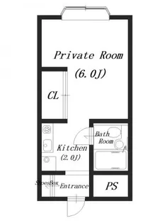 スワン【1階】の間取り