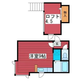 ビリオネア十番館【1階】の間取り