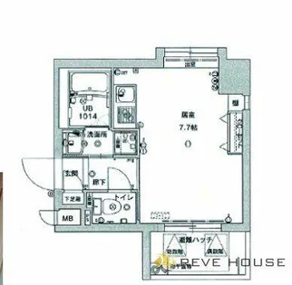 福岡県福岡市中央区荒戸1丁目【マンション】の間取り