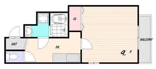 ローズコート【2階】の間取り
