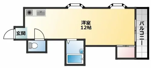 インタースペース松本2番館【3階】の間取り