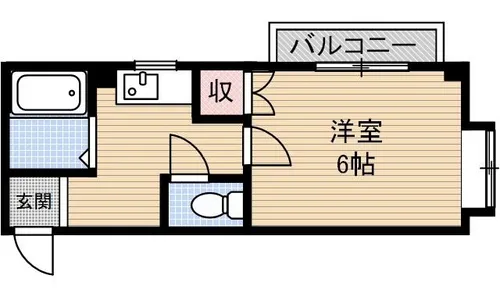 サンパレスエル【103号室】の間取り