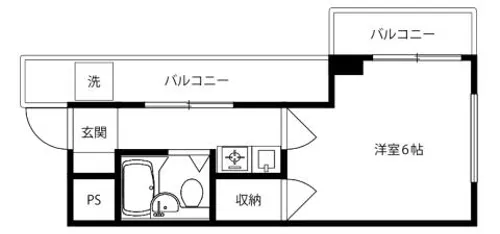 アンフィニィ・島上【301号室】の間取り