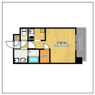 ALFACIO DIFOND【7階】の間取り
