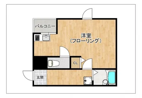 エミネント21【2階】の間取り