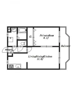 グランドールコート【1階】の間取り