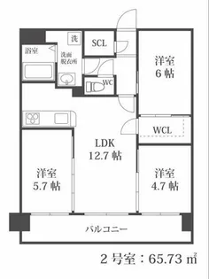 Libertur【3階】の間取り