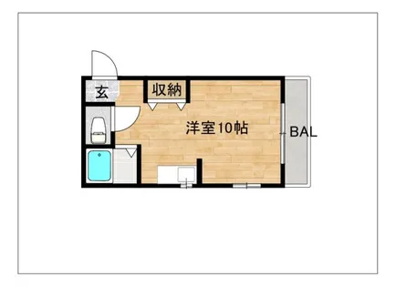 ソアーベ壱番館【103号室】の間取り
