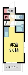 ダンディライオン宝塚【306号室】の間取り