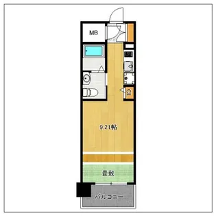 フェルト627【2階】の間取り