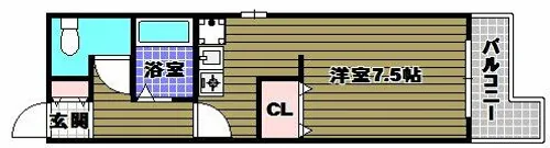 パインリバーⅠ【4階】の間取り