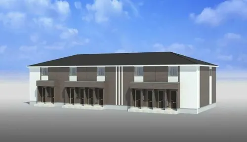 木曽川町門間字東大坪 新築アパートB棟【2階】の外観