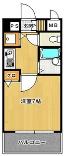 ライオンズマンション小倉駅南第3【505号室】の間取り