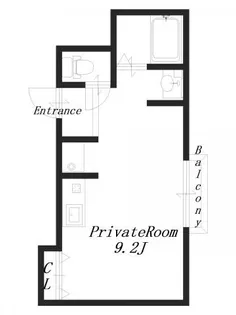 メロディハイム神宮前【2階】の間取り