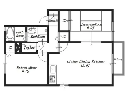 グリーンコートⅡ【2階】の間取り